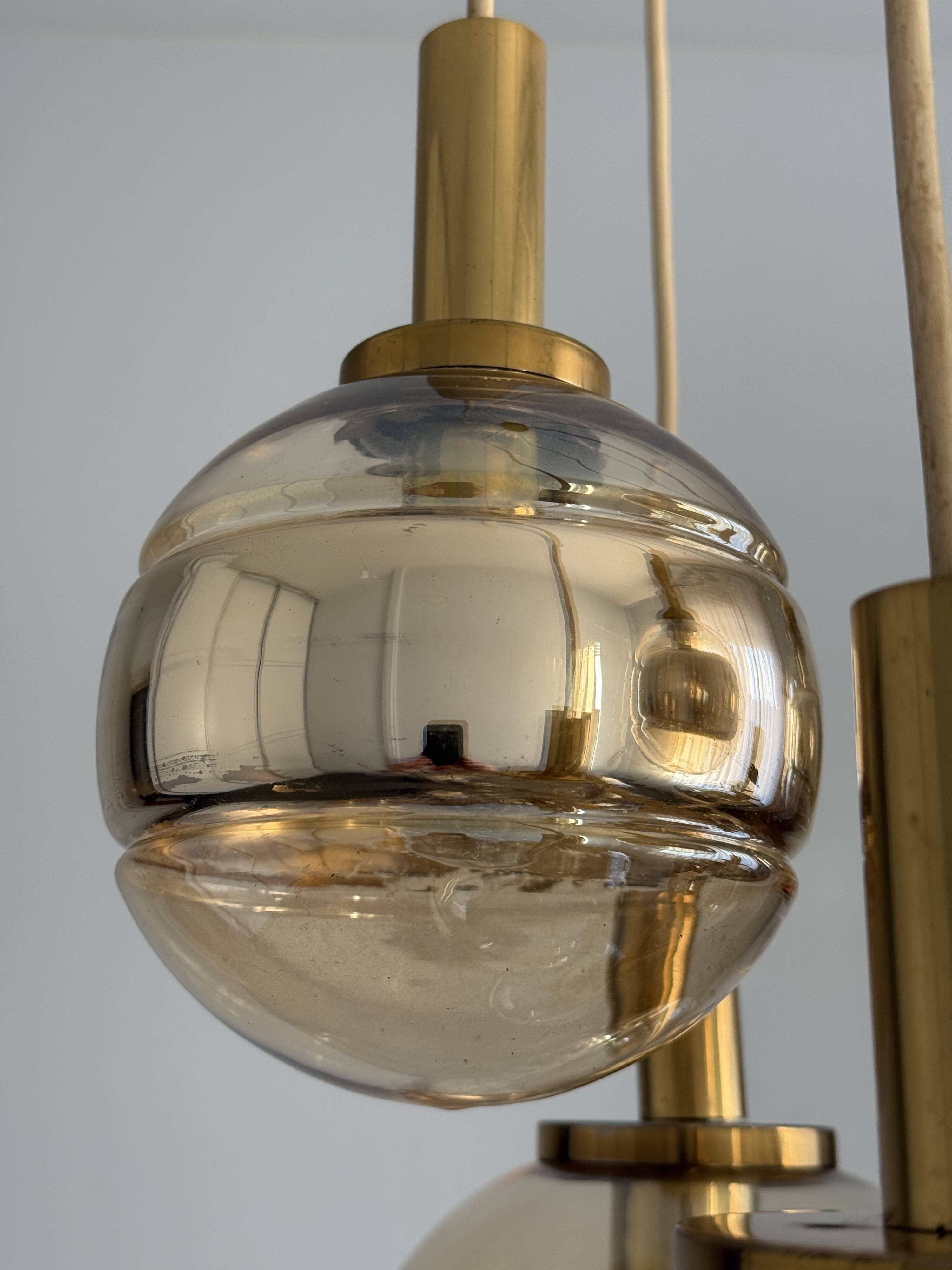 Suspensions 7 Globes Piell & Putzler 1970s