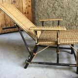 Antique chaise longue