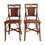 Vintage Wicker rattan chairs