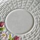 Barbotine dessert plate