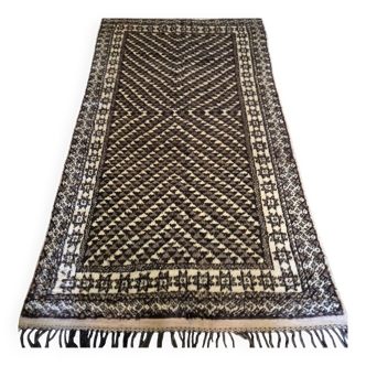 Ancient Berber rug 120x215