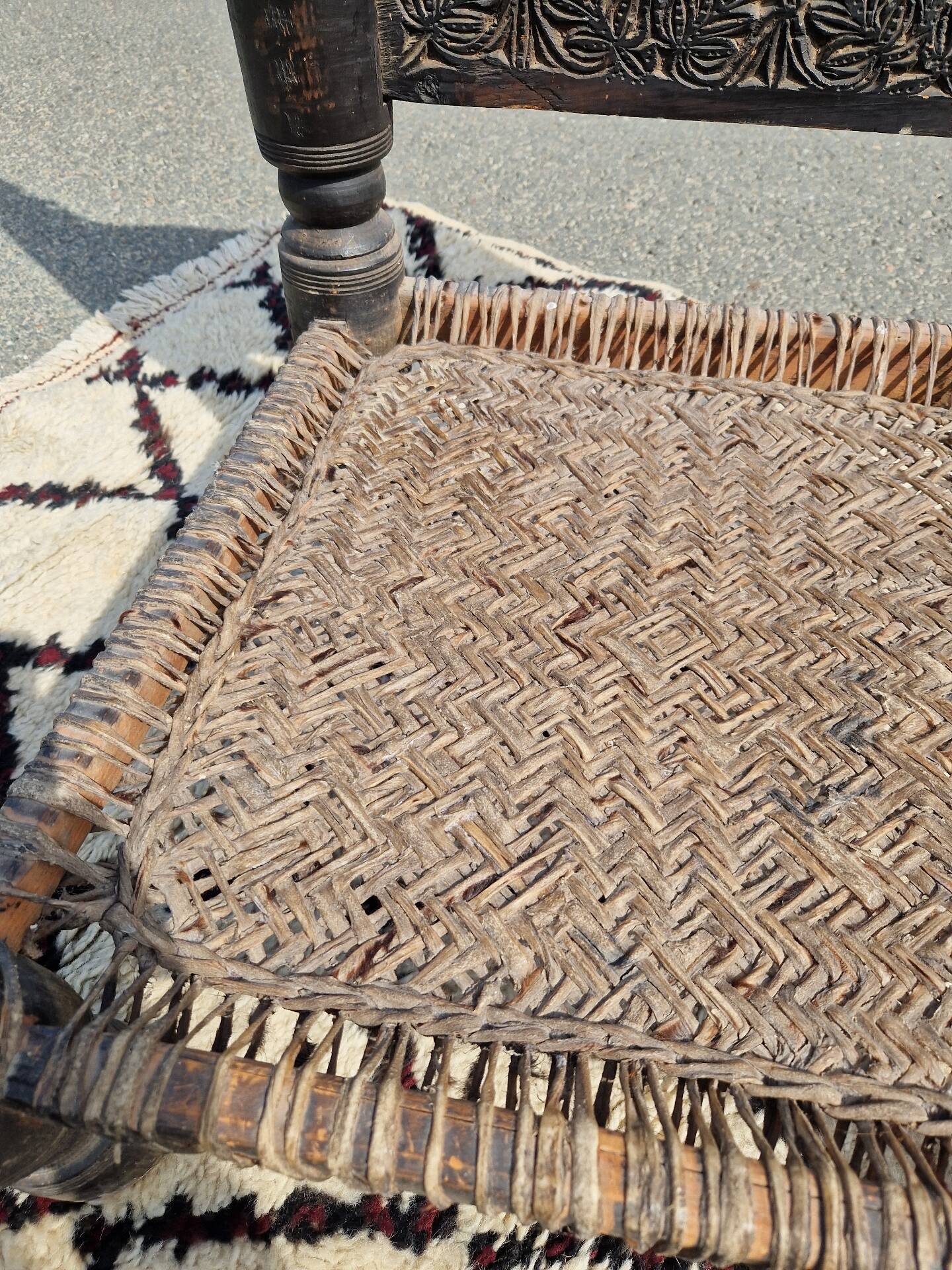 Traditional chair from Pakistan