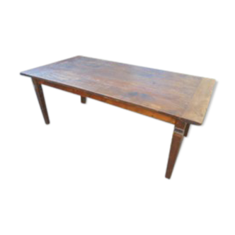 Antique old wooden table