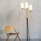 Three-light floor lamp, France 1960