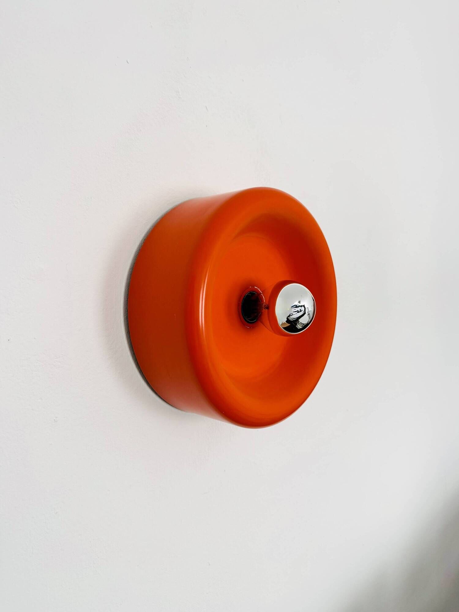 1970s XL Ufo Wall or Ceiling Lamp from Staff
