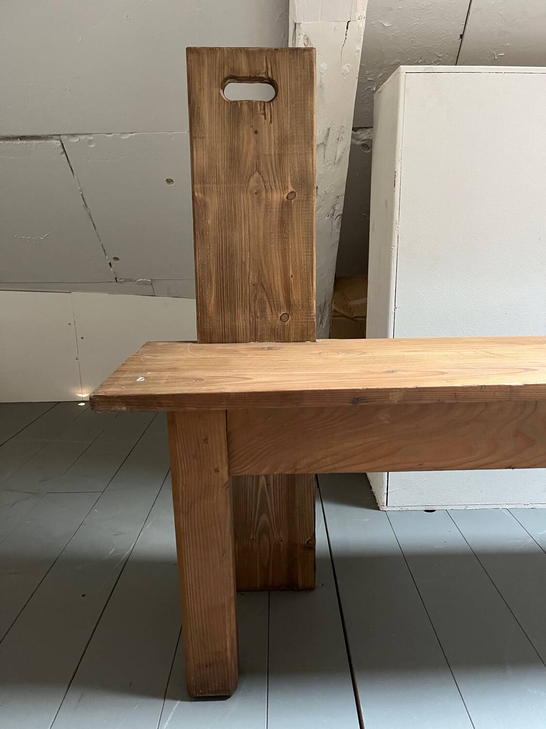 Pair of large benches