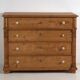 Antique solid pine chest of drawers – European rustic chest of drawers – circa 1900