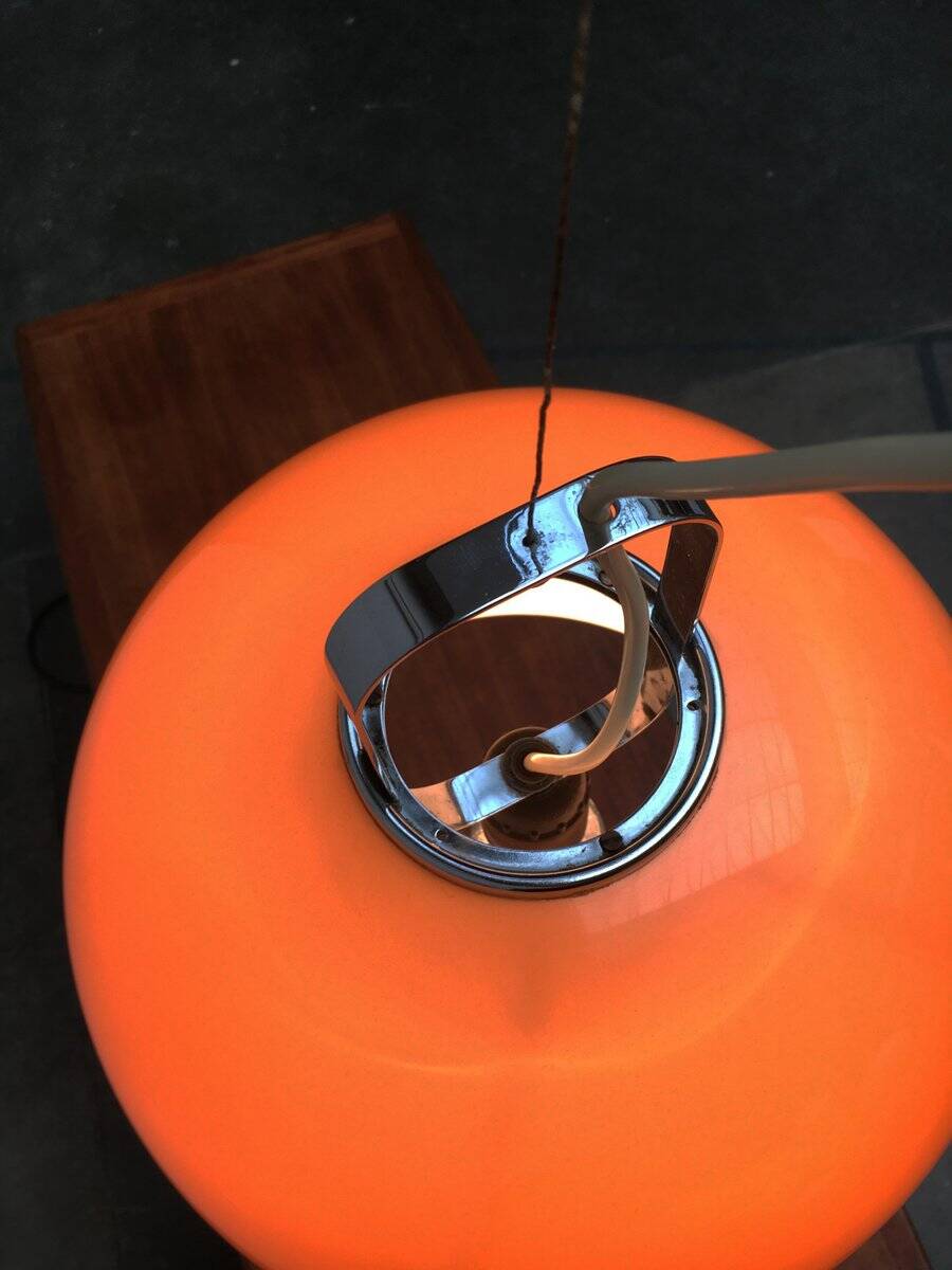 Suspended lamp Zurich Italian from the space age mid-century by Luigi Massoni for Guzzini.