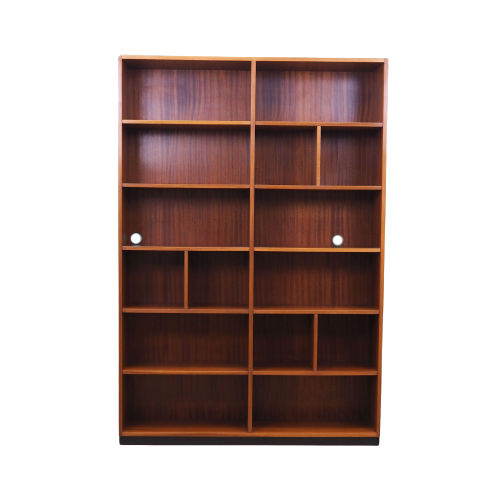 Mahogany bookcase, Danish design, 1960s, production: Denmark