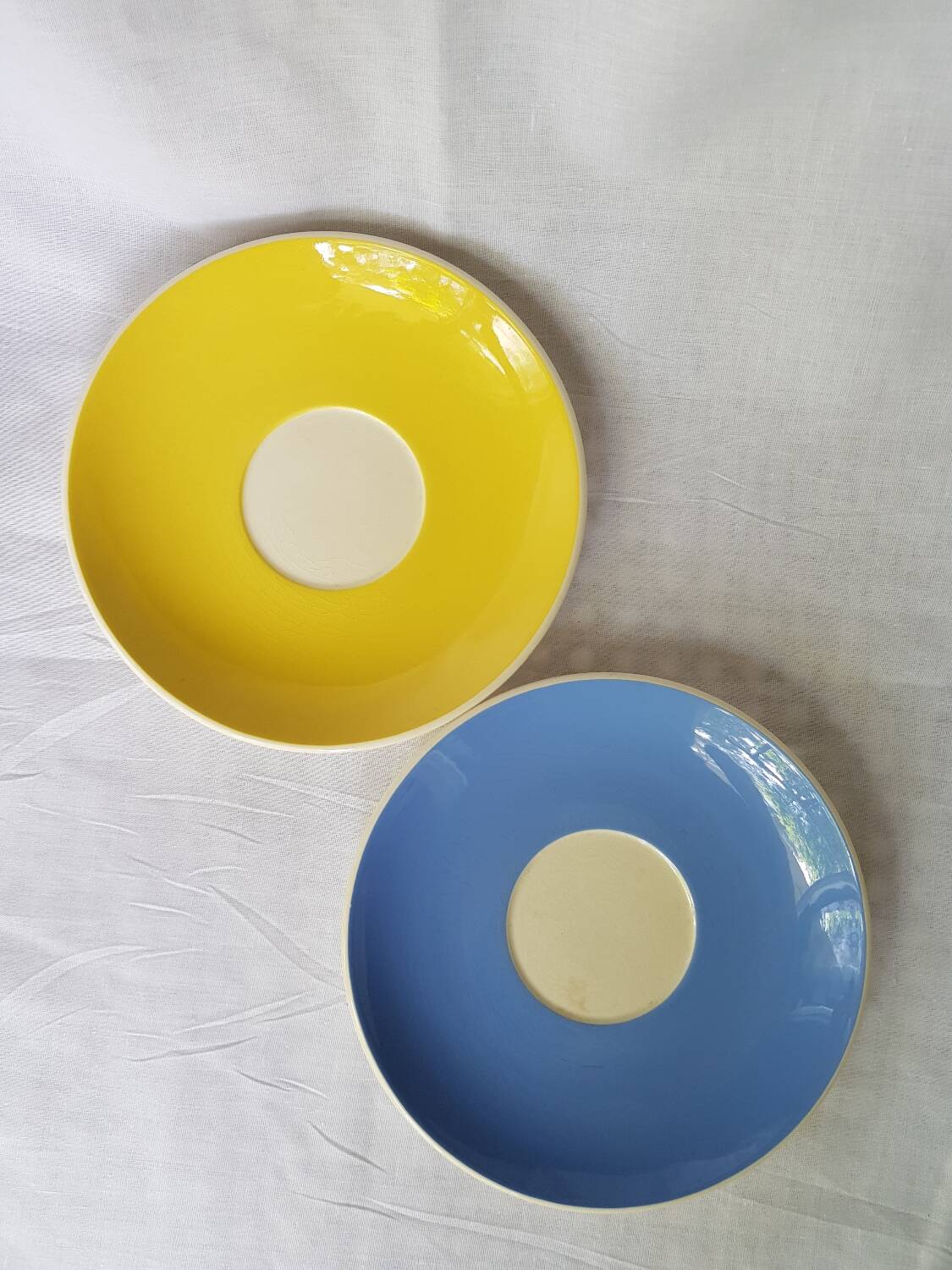 2 soucoupes vintage Villeroy & Boch