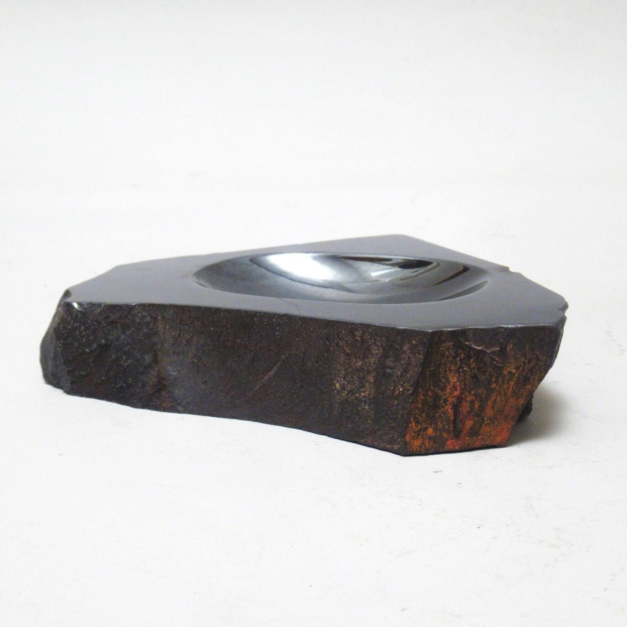 Brutalist Empty Pocket in metal ore 1970s