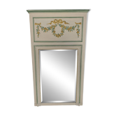 Louis XVI style trumeau in re-encased wood, 20th century