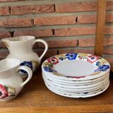 Set of 8 Ginori dessert plates