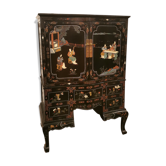 Cabinet, desk, cabinet, lacque from China