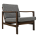 Fauteuil vintage par Zenon Bączyk, Pologne, années 1960