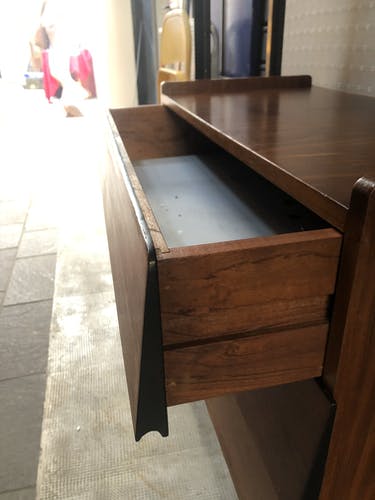 Vintage teak shelf