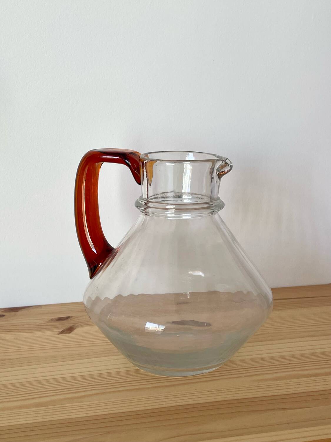 Carafe en verre 1970’s