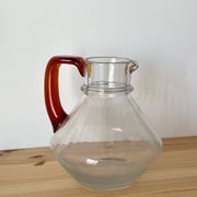 1970s glass carafe