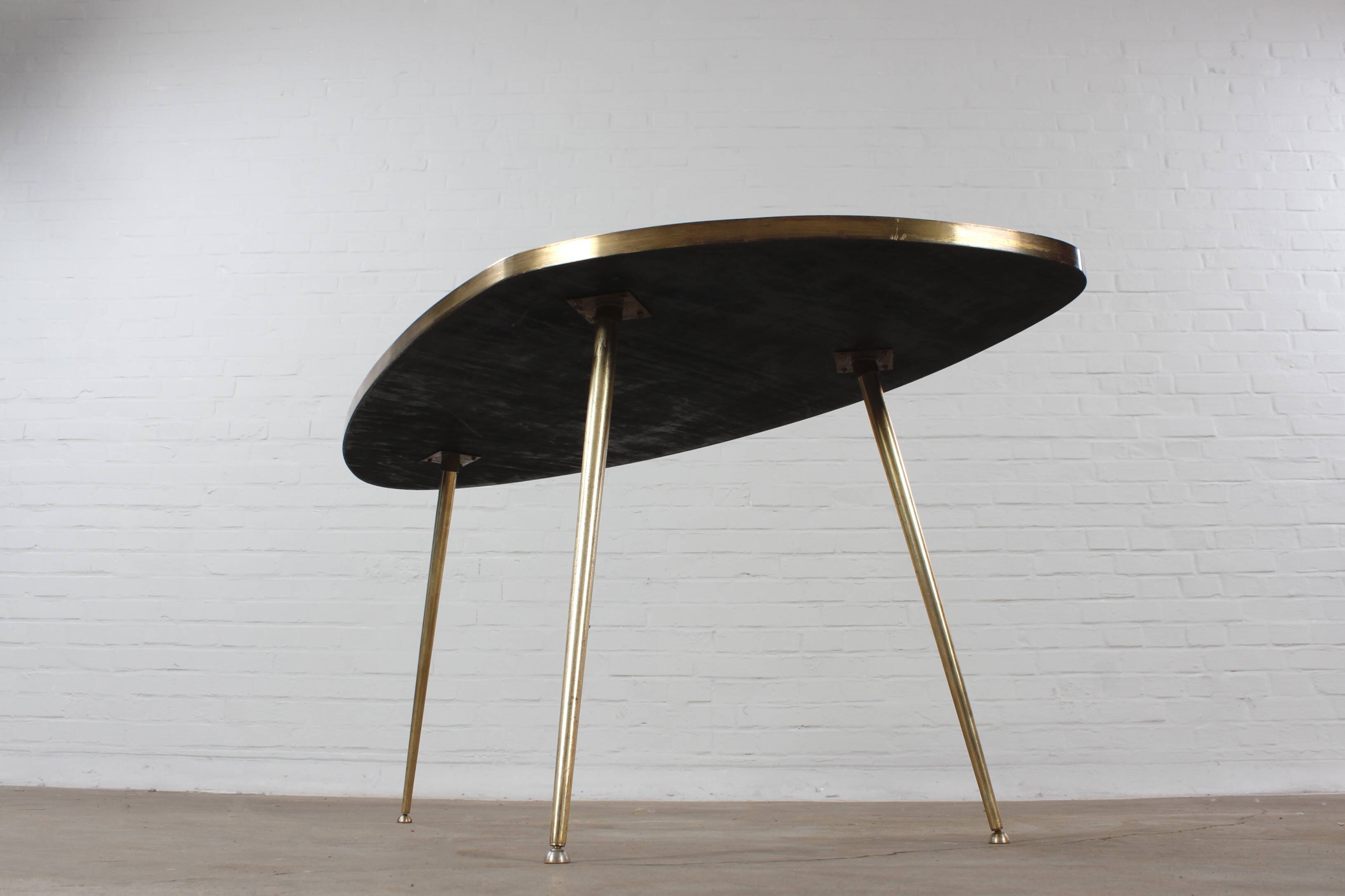 Artist mosaic table K. Theessen coffee table vintage
