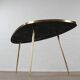 Artist mosaic table K. Theessen coffee table vintage