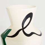 Glazed ceramic vase signed Roland Brice circa 1950