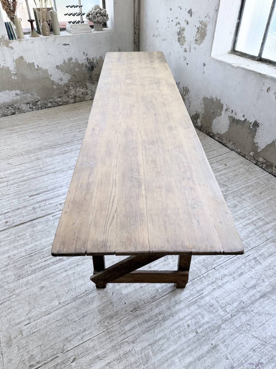 1950 XL folding farmhouse table in pine