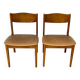 2 chaises vintage 1960