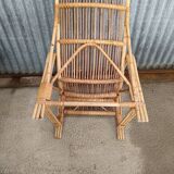 Grand fauteuil en rotin adulte