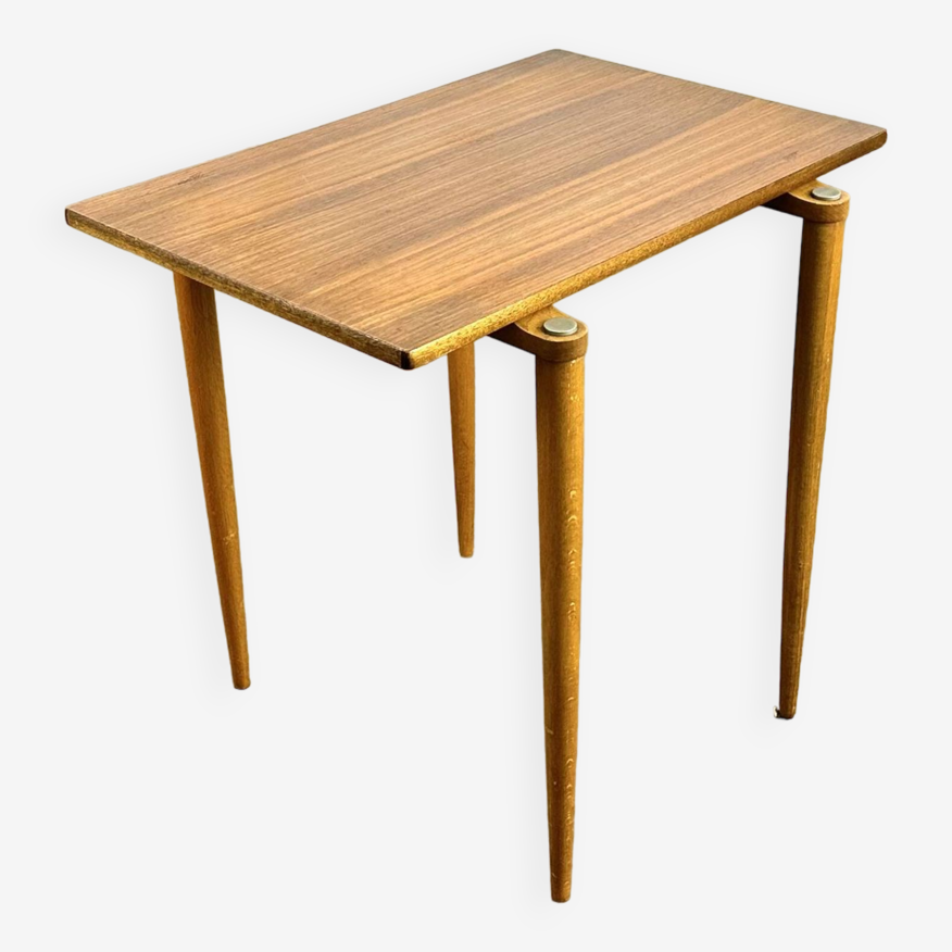 Vintage teak side table from Opal Kleinmöbel | Selency