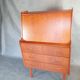 Norwegian vintage teak writing desk, 1960