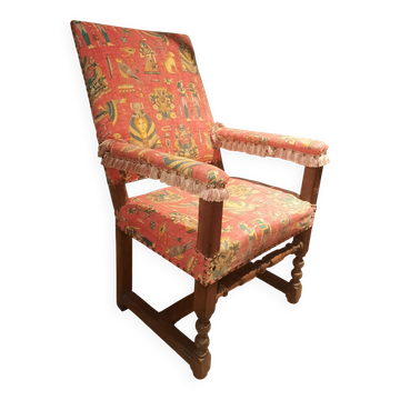 Rustic armchair from the Louis XIV period