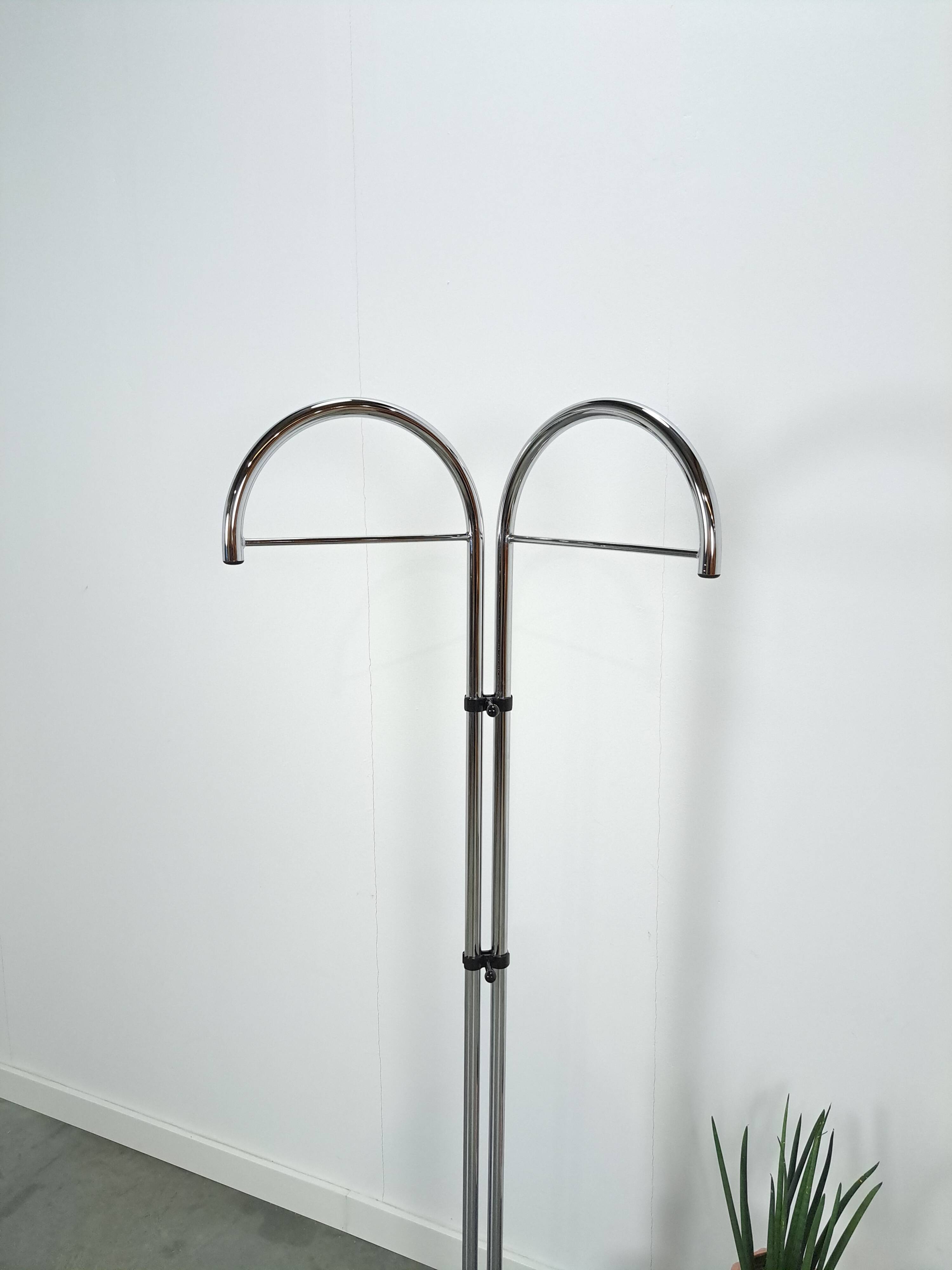 Vintage tall coat rack.