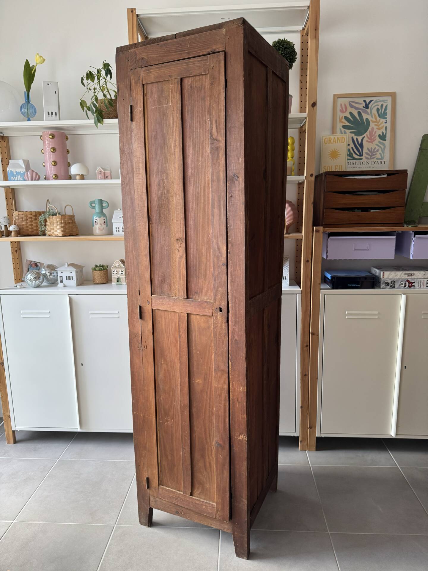 Standing men's wardrobe - Parisian style - vintage