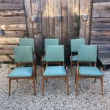 Set of 6 Maurice Pré chairs