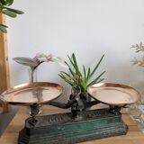 Cast iron scale copper trays