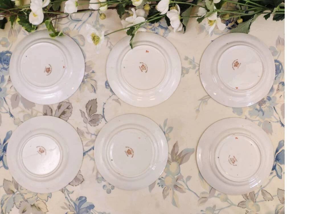 6 Royal Stafford tea plates