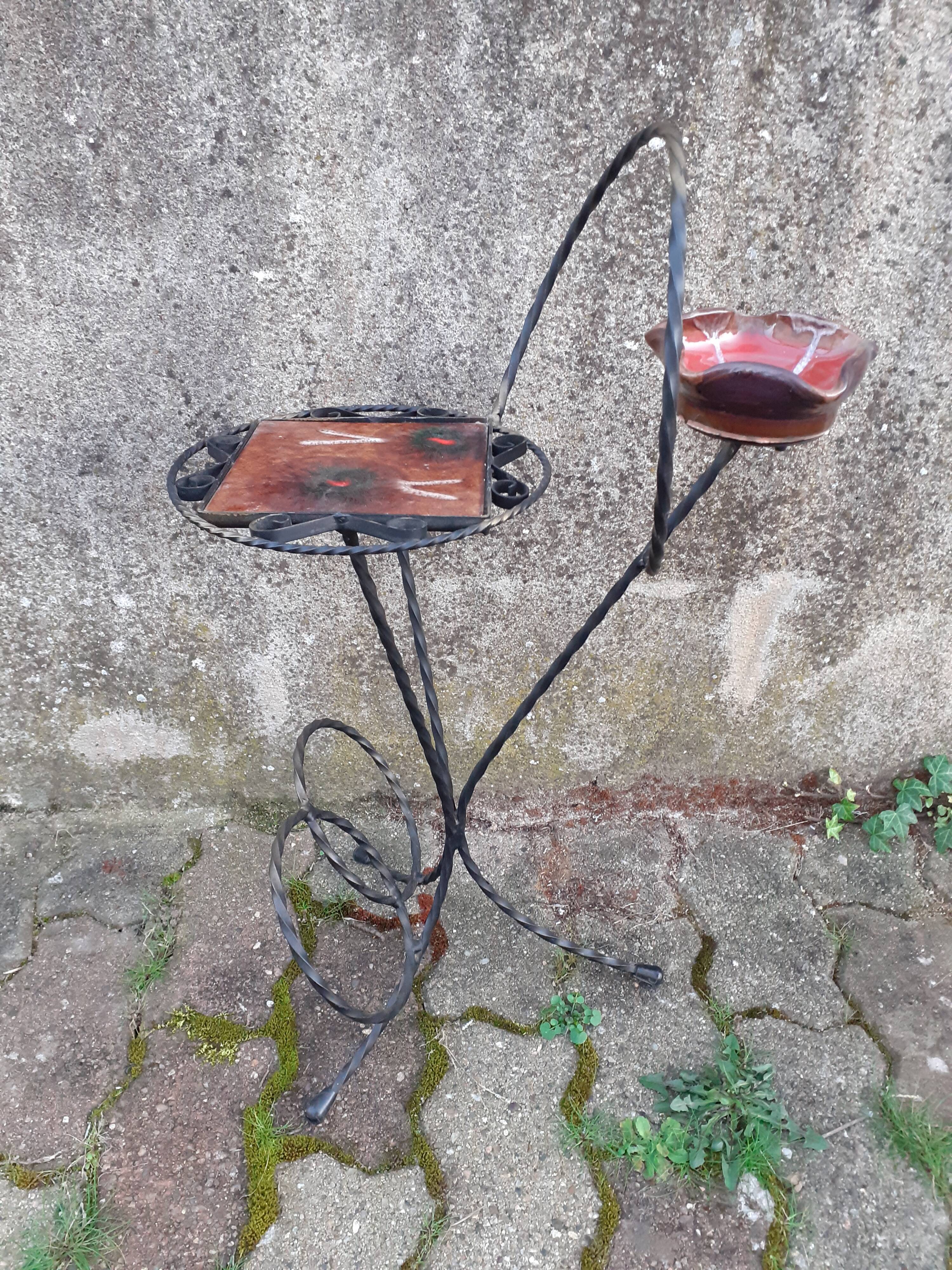 Sellette wrought iron Villeroy and Boch