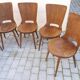 Lot de 3 chaises Baumann modèle dove