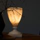 Mid Century table lamp in alabaster 1970
