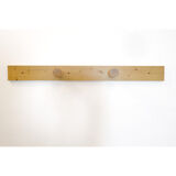 Charlotte Perriand, solid pine coat rack, 104 cm.