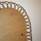 Rattan mirror from the 60's - 125x47cm