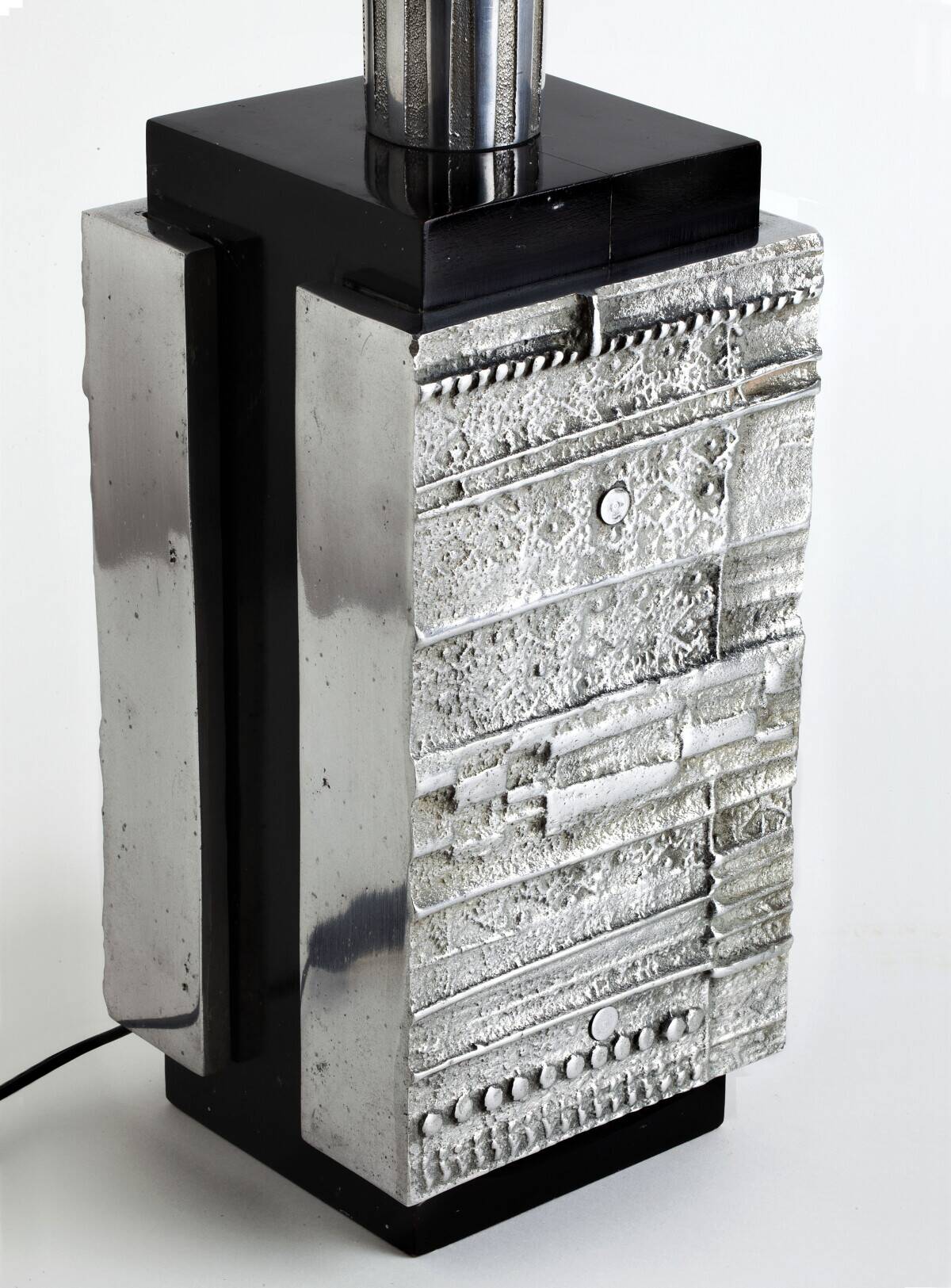Brutalist table lamp