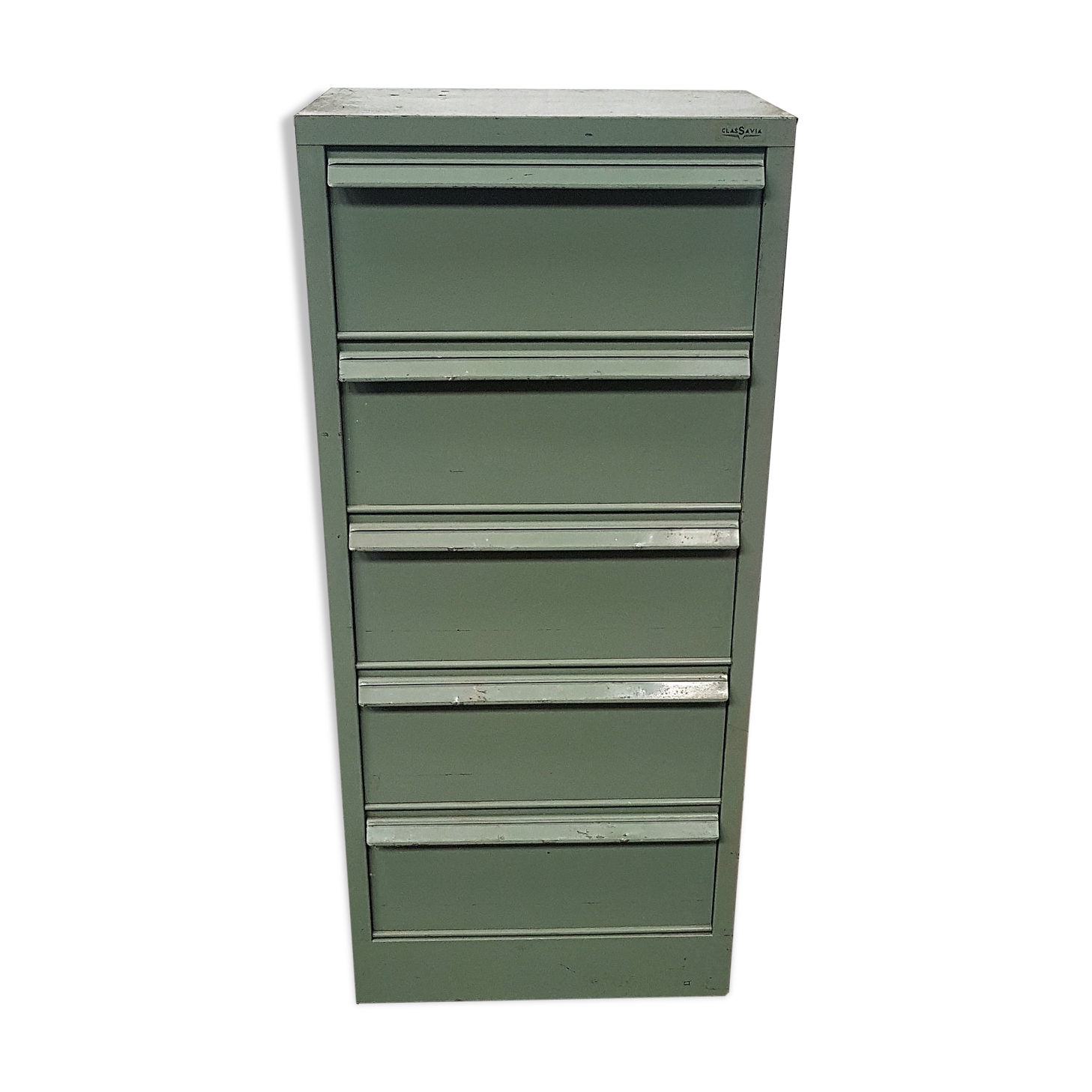 Clasavia green clasp cabinet 5 lockers