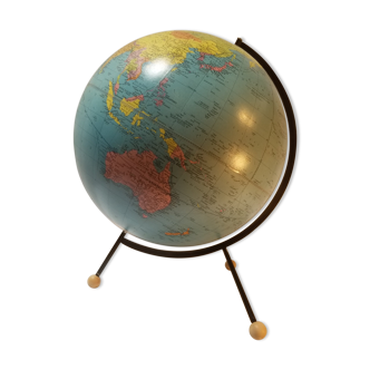 Globe terrestre taride  - années 60