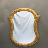 C19th large gilt mirror