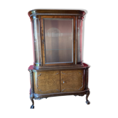 Chippendale silver display cabinet