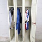 Metal industrial cloakroom
