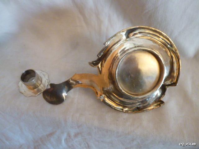 Boost candlestick style Louis XV silver Gallia