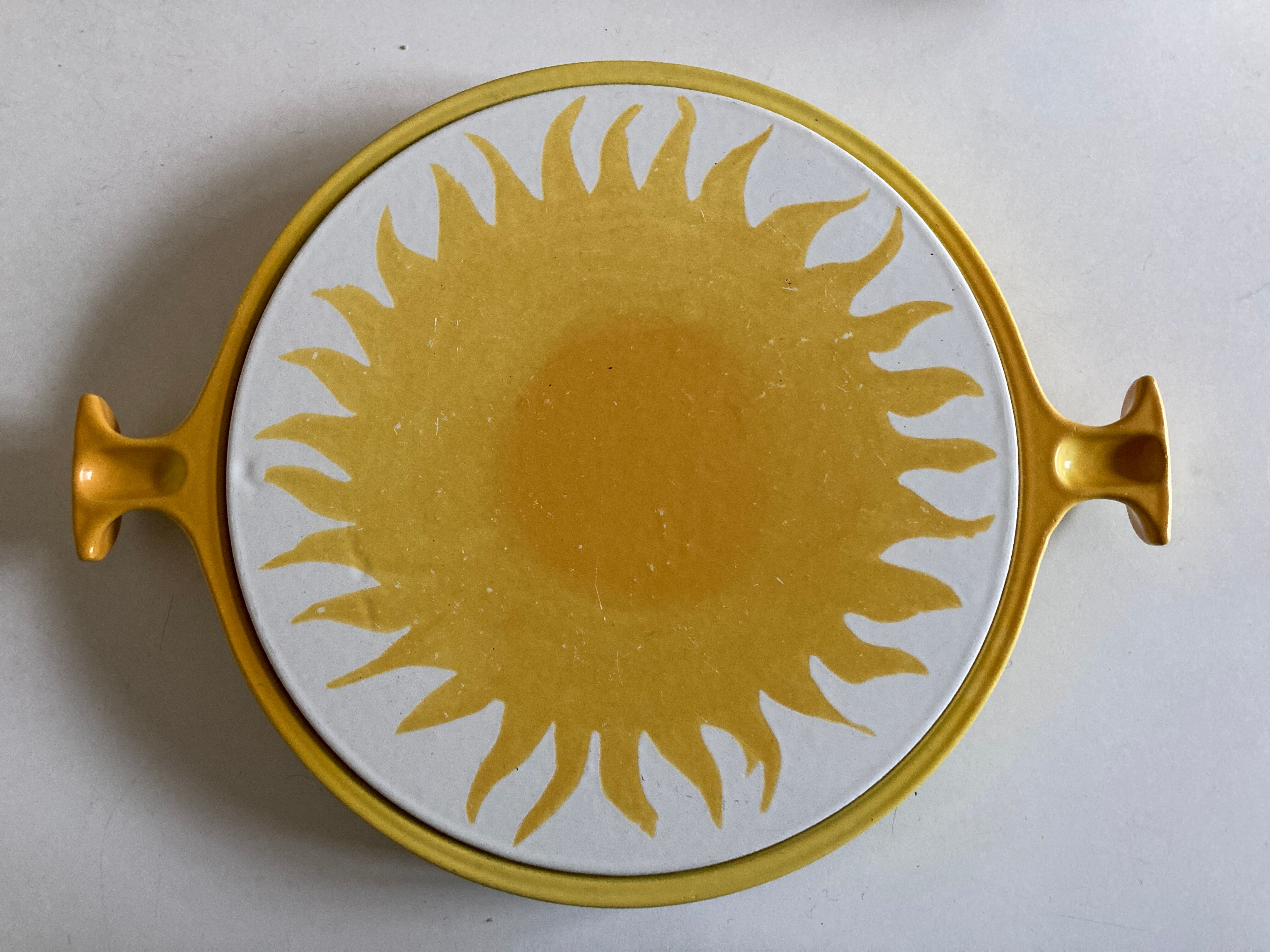 Dessous de plat Enzo Mari La Mama pour Le Creuset 1972