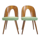 1960s Antonin Suman Set of Two Dining Chairs, Czechoslovakia